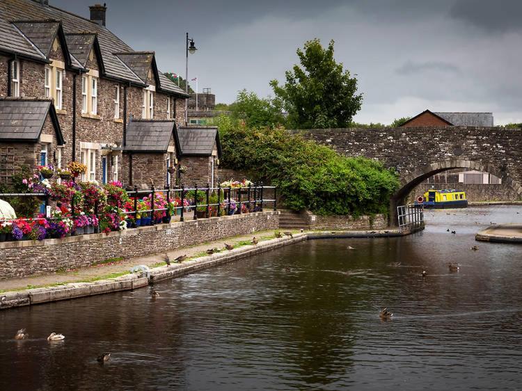 Riverside Brecon Esterno foto
